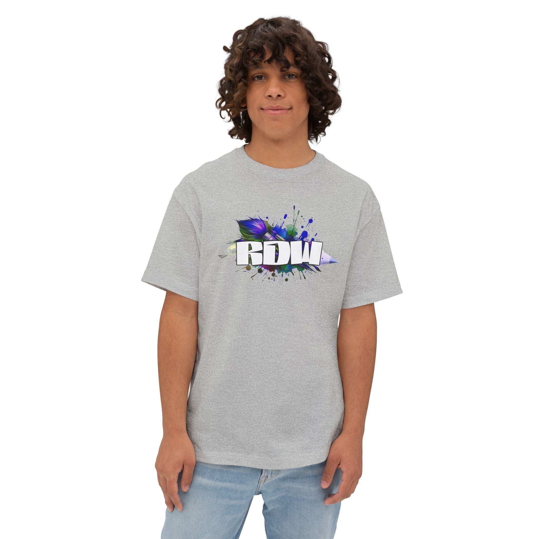 RC Racing Car Graphic Tee — "RC Patriot" Oversized Boxy T‑Shirt