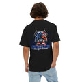 Ralston Design Works Graphic Tee — "Pitbull Patriot" Oversized Boxy T‑Shirt