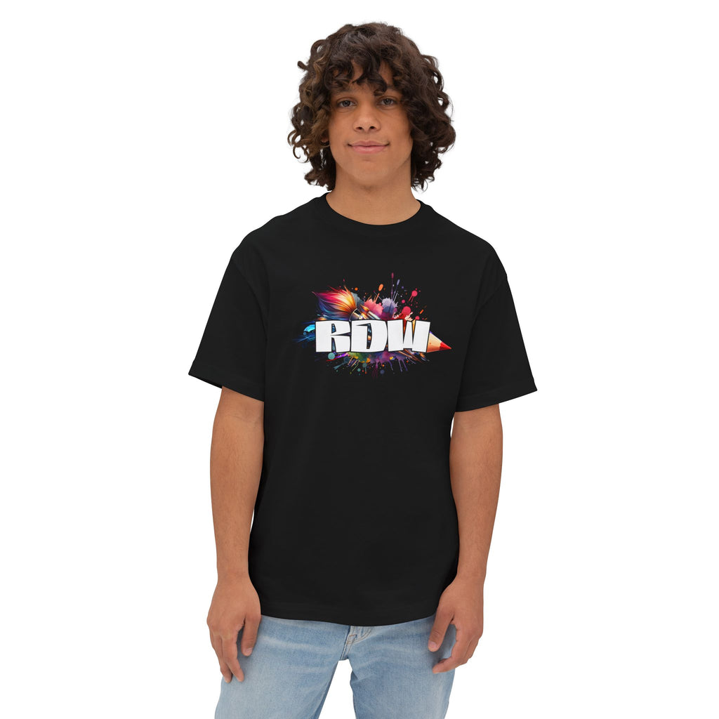 RC Racing Car Graphic Tee — "RC Touring Car" Oversized Boxy T‑Shirt
