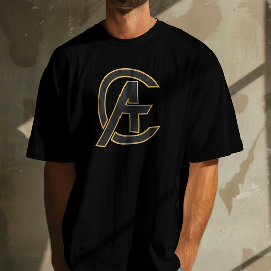 CA Logo on Black T Shirt